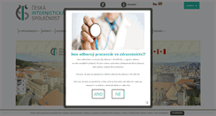 Desktop Screenshot of interna-cz.eu